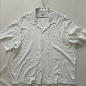 rag & bone White Casual Button Down Shirt